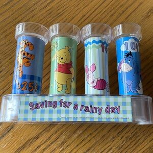 Vintage Disney Coin sorter bank by Giftco Winnie the Pooh Tigger Piglet Eeyore